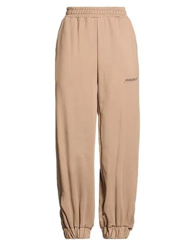 Hinnominate Woman Pants Light Brown Size L Cotton In Multi