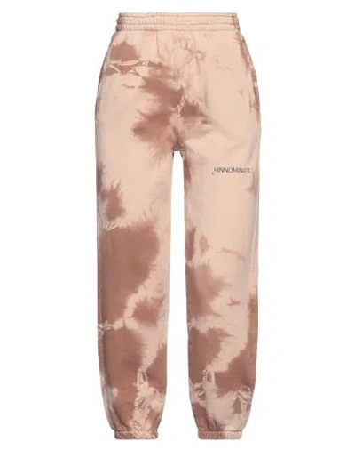 Hinnominate Woman Pants Light Brown Size M Cotton