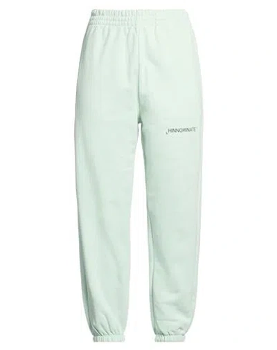 Hinnominate Woman Pants Light Green Size S Cotton In Blue
