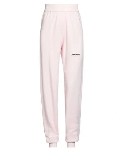 Hinnominate Woman Pants Light Pink Size Xs Viscose, Polyester, Polyamide In Neutral