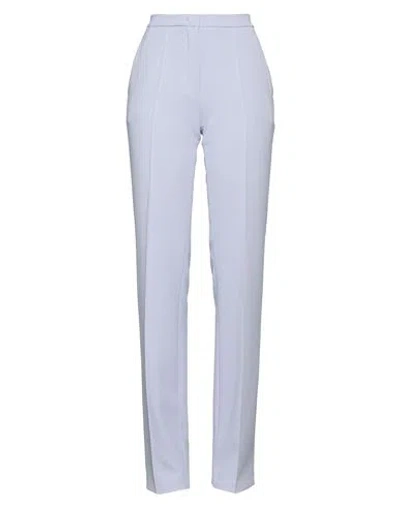 Hinnominate Woman Pants Lilac Size M Polyester, Elastane In Purple