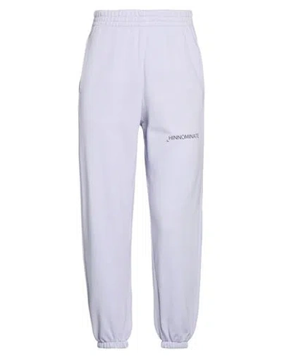 Hinnominate Woman Pants Lilac Size Xxs Cotton In Purple