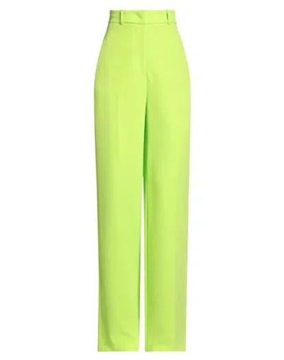 Hinnominate Woman Pants Lime Green Size Xs Polyester, Elastane