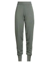 Hinnominate Woman Pants Military Green Size S Viscose, Polyester, Polyamide