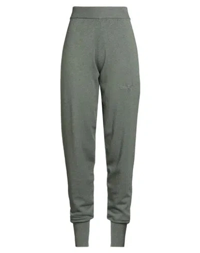 Hinnominate Woman Pants Military Green Size S Viscose, Polyester, Polyamide
