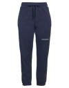 Hinnominate Woman Pants Navy Blue Size S Cotton In Navy Blue