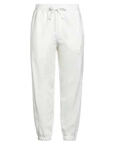 Hinnominate Woman Pants Off White Size Xl Cotton