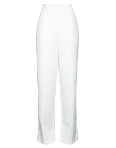 Hinnominate Pants In Off White