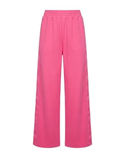 Hinnominate Woman Pants Pink Size L Polyester, Modal, Elastane