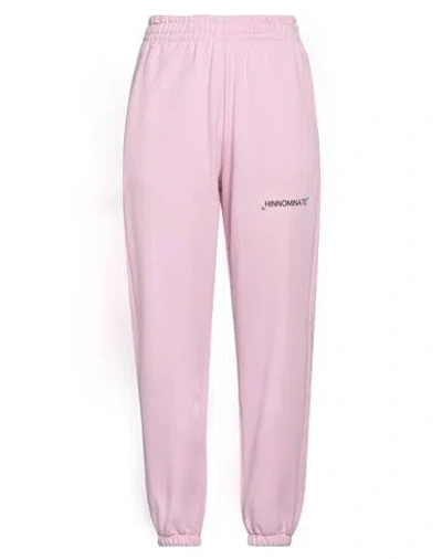 Hinnominate Woman Pants Lilac Size M Cotton In Purple