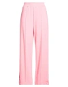 Hinnominate Woman Pants Pink Size S Modal, Polyester, Elastane