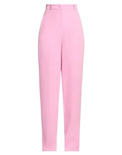 Hinnominate Woman Pants Pink Size S Polyester, Elastane