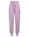 Hinnominate Woman Pants Pink Size S Viscose, Polyester, Polyamide