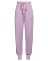 Hinnominate Woman Pants Mauve Size S Viscose, Polyester, Polyamide In Pink