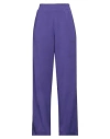 Hinnominate Woman Pants Purple Size M Modal, Polyester, Elastane In Purple