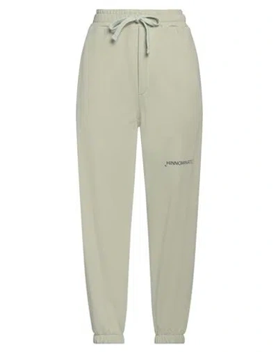 Hinnominate Woman Pants Sage Green Size S Cotton