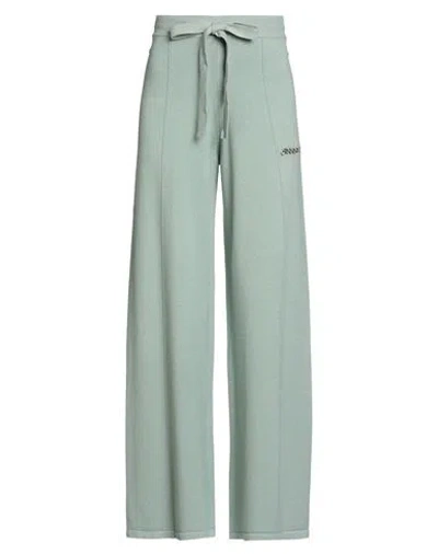 Hinnominate Woman Pants Sage Green Size Xs Viscose, Polyester, Polyamide