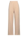 Hinnominate Woman Pants Sand Size S Modal, Polyester, Elastane In Beige