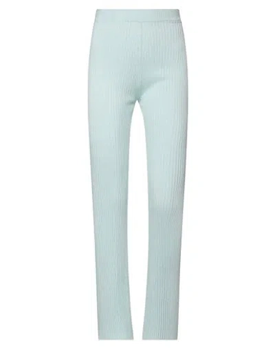 Hinnominate Woman Pants Sky Blue Size M Viscose, Acrylic, Elastane
