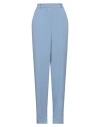 Hinnominate Woman Pants Slate Blue Size Xs Polyester, Elastane