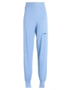 Hinnominate Woman Pants Slate Blue Size Xs Viscose, Polyester, Polyamide