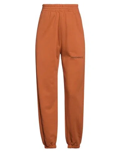 Hinnominate Woman Pants Tan Size Xxs Cotton In Brown