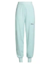Hinnominate Woman Pants Turquoise Size M Viscose, Polyester, Polyamide In Blue