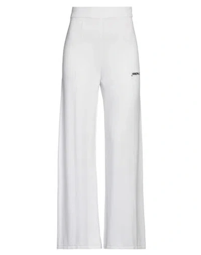 Hinnominate Woman Pants White Size Xs Viscose, Elastane