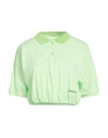 Hinnominate Woman Polo Shirt Light Green Size M Cotton In Multi
