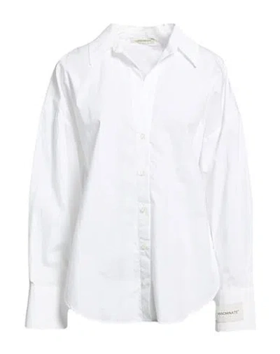 Hinnominate Woman Shirt White Size Xs Cotton