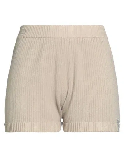 Hinnominate Woman Shorts & Bermuda Shorts Beige Size M Viscose, Polyester, Polyamide