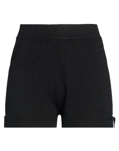 Hinnominate Woman Shorts & Bermuda Shorts Black Size Xs Viscose, Polyester, Polyamide