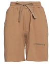 Hinnominate Woman Shorts & Bermuda Shorts Brown Size S Cotton In Brown