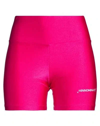 Hinnominate Woman Shorts & Bermuda Shorts Fuchsia Size S Polyamide, Elastane In Pink
