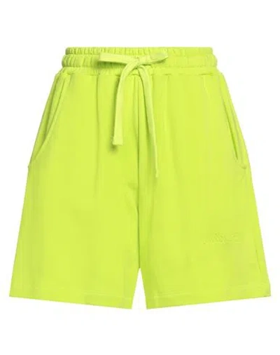 Hinnominate Woman Shorts & Bermuda Shorts Light Green Size S Cotton