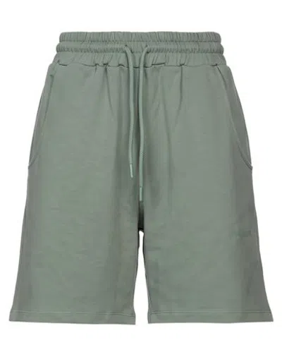 Hinnominate Woman Shorts & Bermuda Shorts Military Green Size Xs Viscose, Polyester, Elastane In Multi