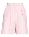 Hinnominate Woman Shorts & Bermuda Shorts Pink Size L Polyester, Elastane