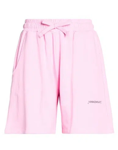 Hinnominate Woman Shorts & Bermuda Shorts Pink Size M Cotton