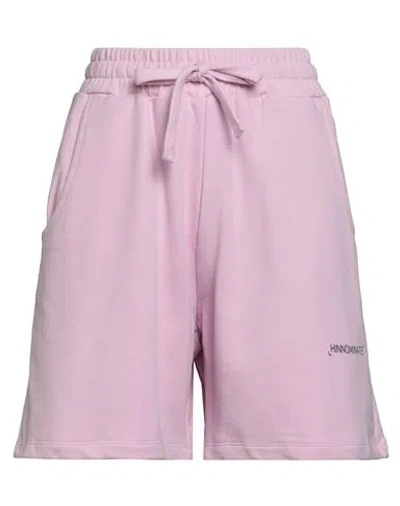 Hinnominate Woman Shorts & Bermuda Shorts Pink Size S Cotton