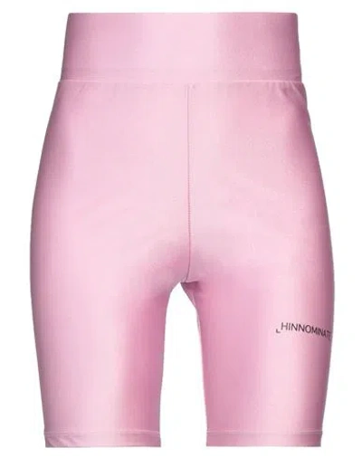 Hinnominate Woman Shorts & Bermuda Shorts Pink Size S Polyamide, Elastane In Pink