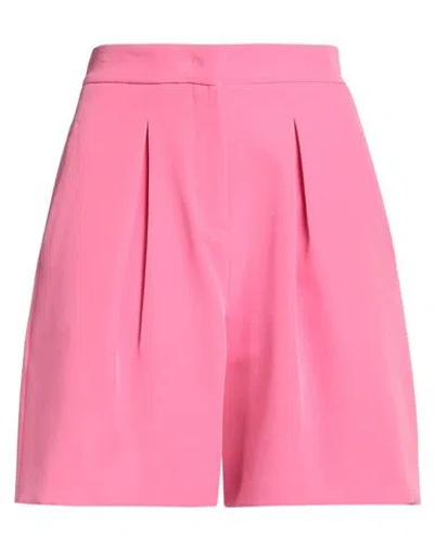 Hinnominate Woman Shorts & Bermuda Shorts Pink Size S Polyester, Elastane