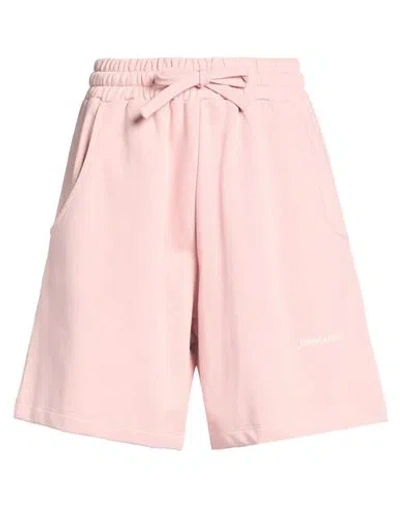 Hinnominate Woman Shorts & Bermuda Shorts Pink Size Xs Cotton, Polyester