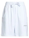 Hinnominate Woman Shorts & Bermuda Shorts White Size M Cotton