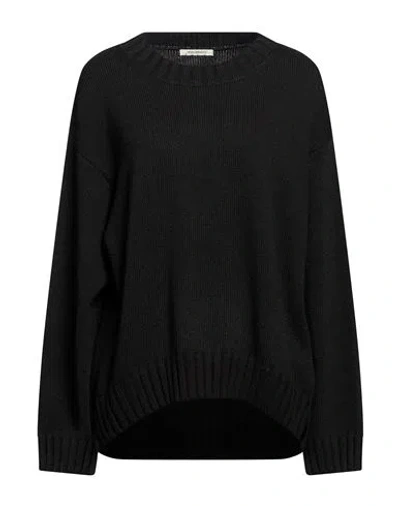 Hinnominate Woman Sweater Black Size L Acrylic, Wool, Viscose, Alpaca Wool