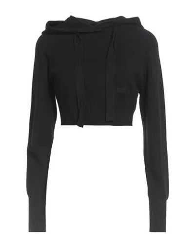 Hinnominate Woman Sweater Black Size M Viscose, Polyester, Polyamide