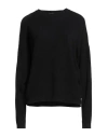 Hinnominate Woman Sweater Black Size M Viscose, Polyester, Polyamide In Black