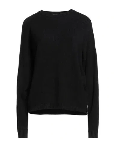 Hinnominate Woman Sweater Black Size M Viscose, Polyester, Polyamide