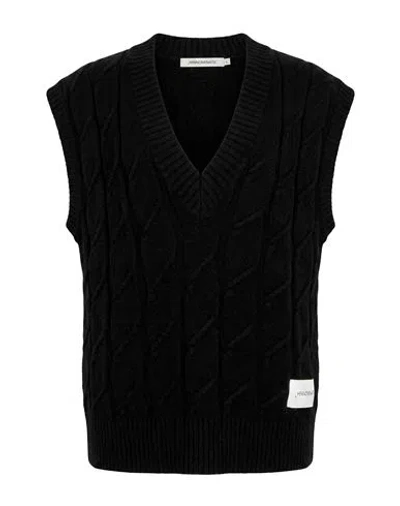 Hinnominate Woman Sweater Black Size M Viscose, Polyester, Polyamide