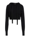 Hinnominate Woman Sweater Black Size M Viscose, Polyester, Polyamide