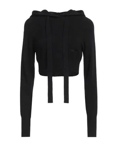 Hinnominate Woman Sweater Black Size Xs Viscose, Polyester, Polyamide